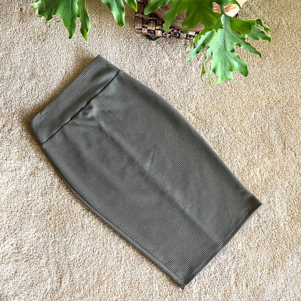 Green Pencil Skirt